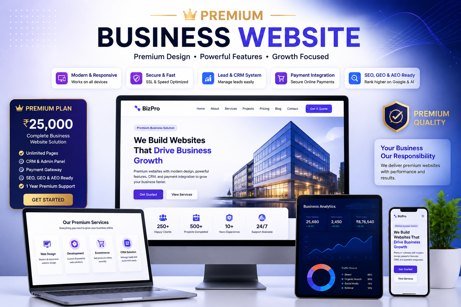 Premium Business Website